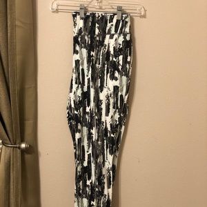 Ankle Length, High Waisted Workout Leggings